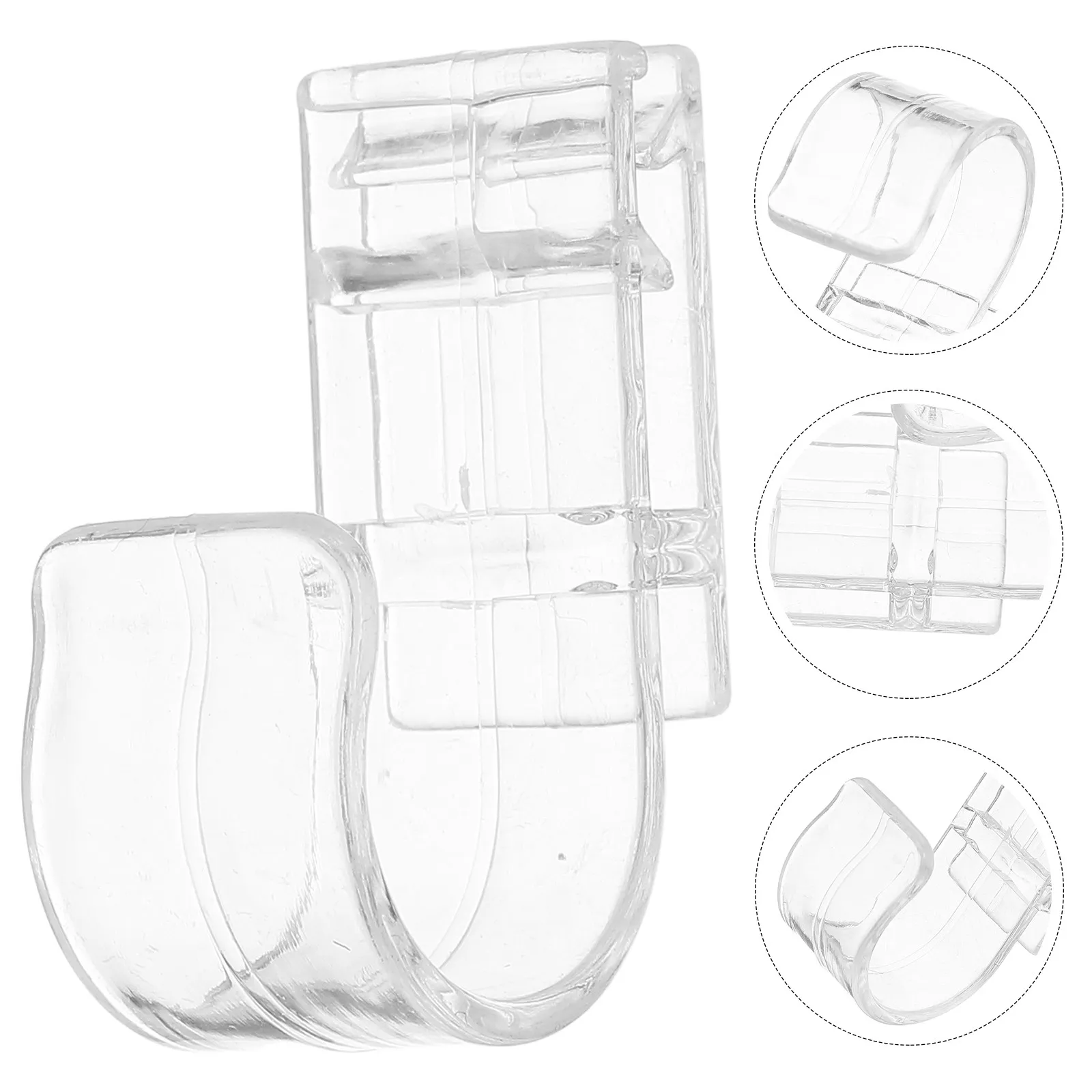 8Pcs Bathroom Storage Hooks Multipurpose Wall Hanging Clip Stainless Steel Toothpaste Bottle Holder Space Saving Rack