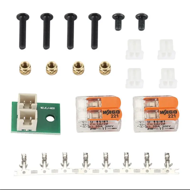 (A75T) New Version Voron V0.1 Full Metal Heat Bed Frame Metal Integrated Board for Voron V0.1 3D Printer Parts