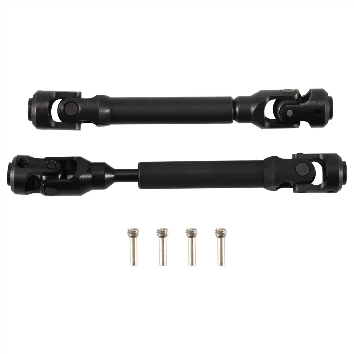 ABME New 2Pcs Drive Shaft CVD IRC00220 for 12.3Inch 313mm Wheelbase SCX10 & SCX10 II 1/10 RC Crawler Car Upgrade Parts