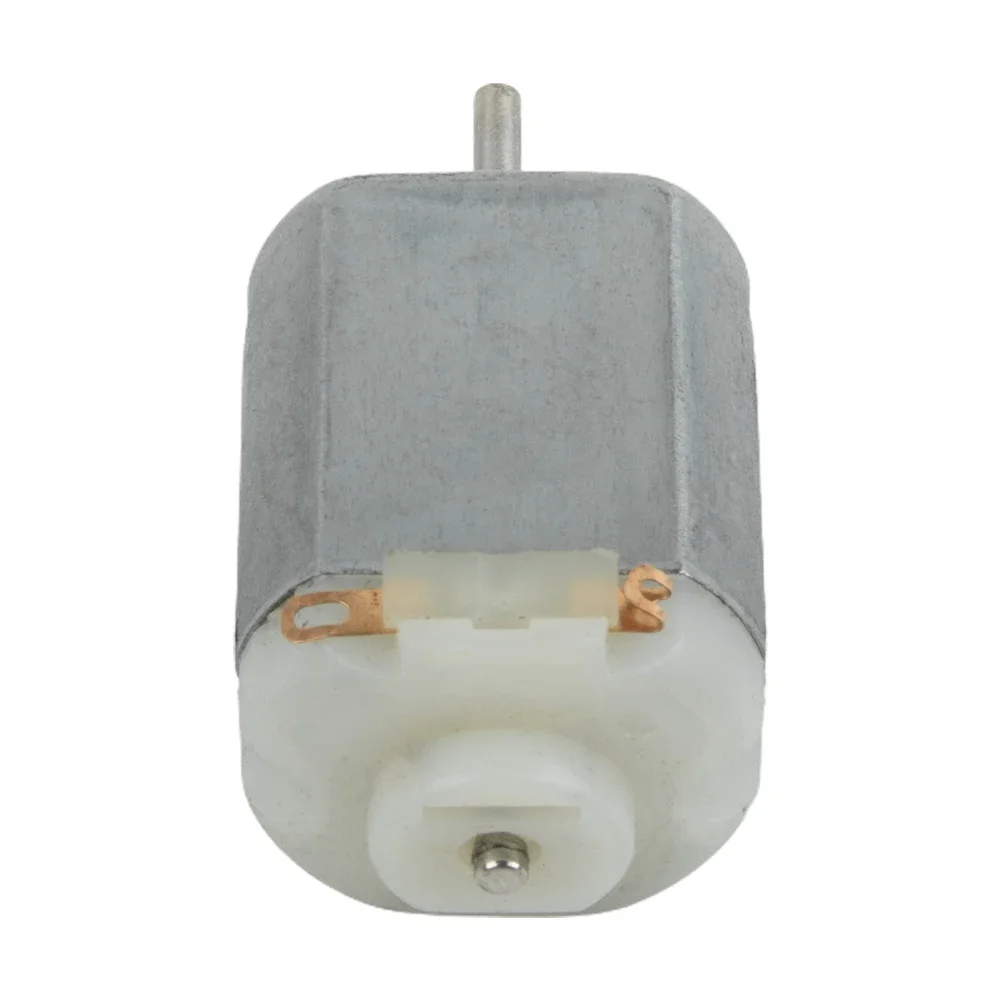 

Miniature Motor 130 Motor 17000-18000 Rpm 3-5v Silver Color Stainless Steel Electric Machinery Tools For Small Fan