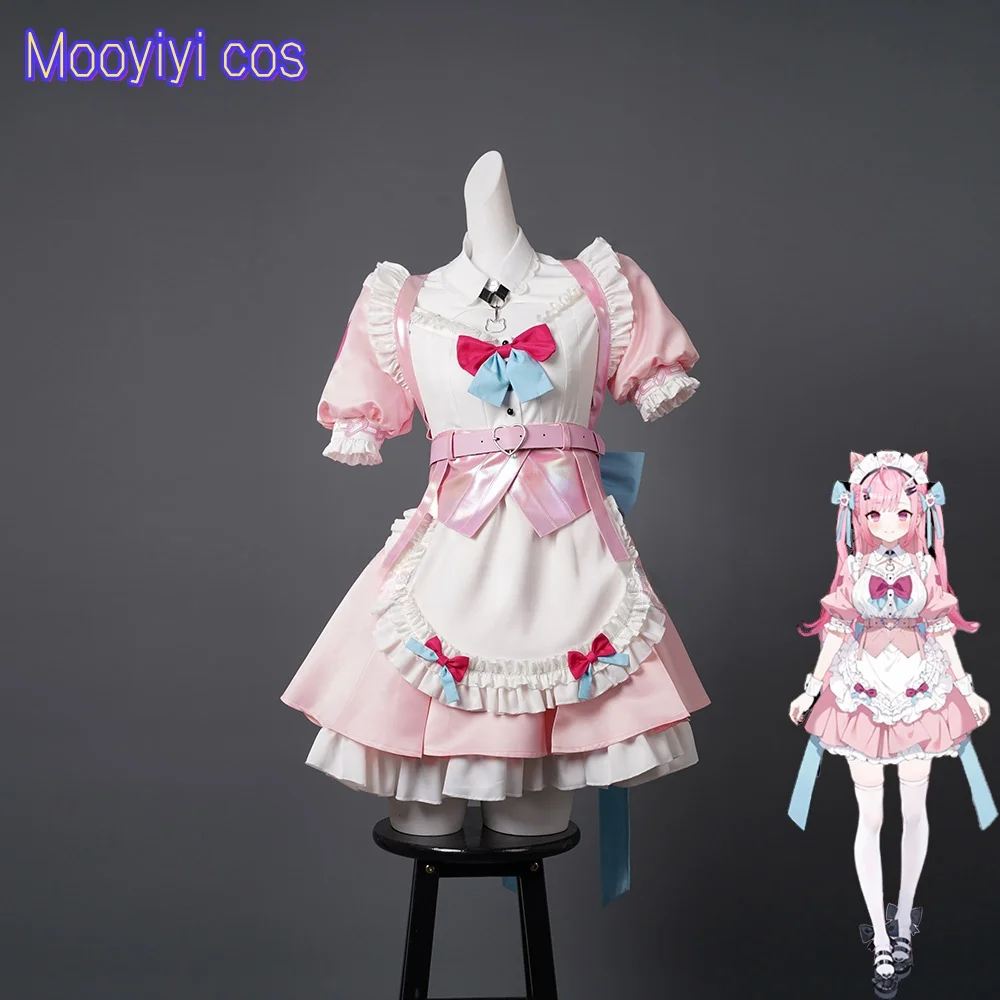 Новый костюм для косплея Minato Aqua на Хэллоуин, Рождество, вечерние ролевые игры, костюм комиксов Юки Асуна, новый костюм Mooyiyi Cos