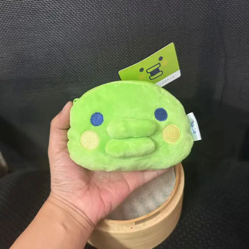 Kawaii Tamagotchi Kuchipatchi juguetes de peluche monedero cartera llavero periférico tirar cuerda retráctil mochila colgante regalo