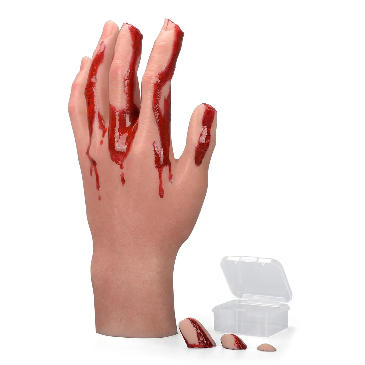Severed Finger Amputations Trauma Model Fingertip Injury Wound Packing Bleeding Control Practice for First Aid Medical Training