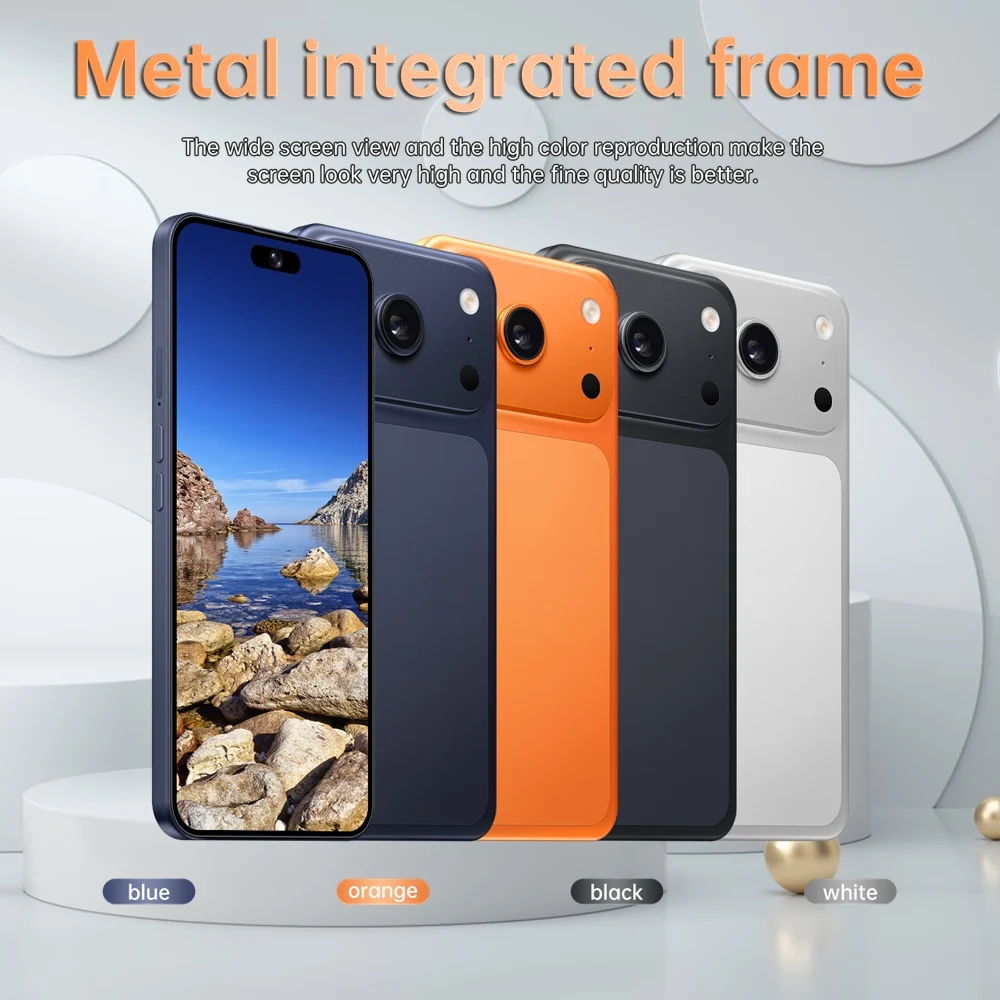 K-Touch M18 Pro Max 7.3Inch Mobile Phones 22G+2TB Cell Phone Android 15 Smartphone 5G Dual SIM 7800mAh Unlocked 16MP+48MP Camera Cellphones