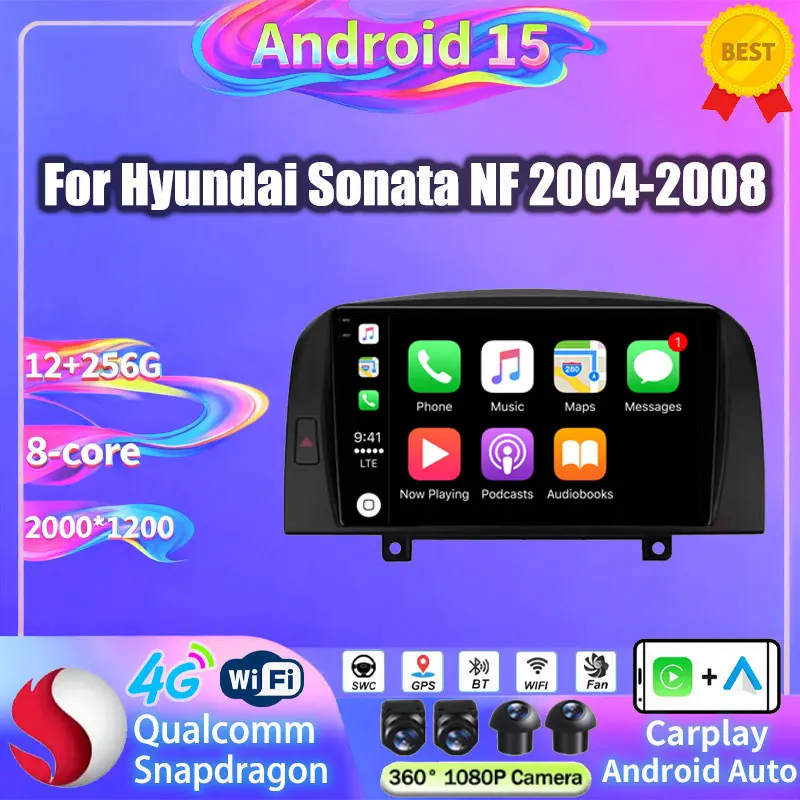 Android 15 Car Radi…