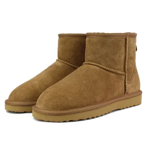 UVWP Nova Fashion Australia Classic Snow Boots of High Quality Men Botaders Genuine Hot Winter Boots Men's Shoes 10 Main Sales Bota Men's Country - №3