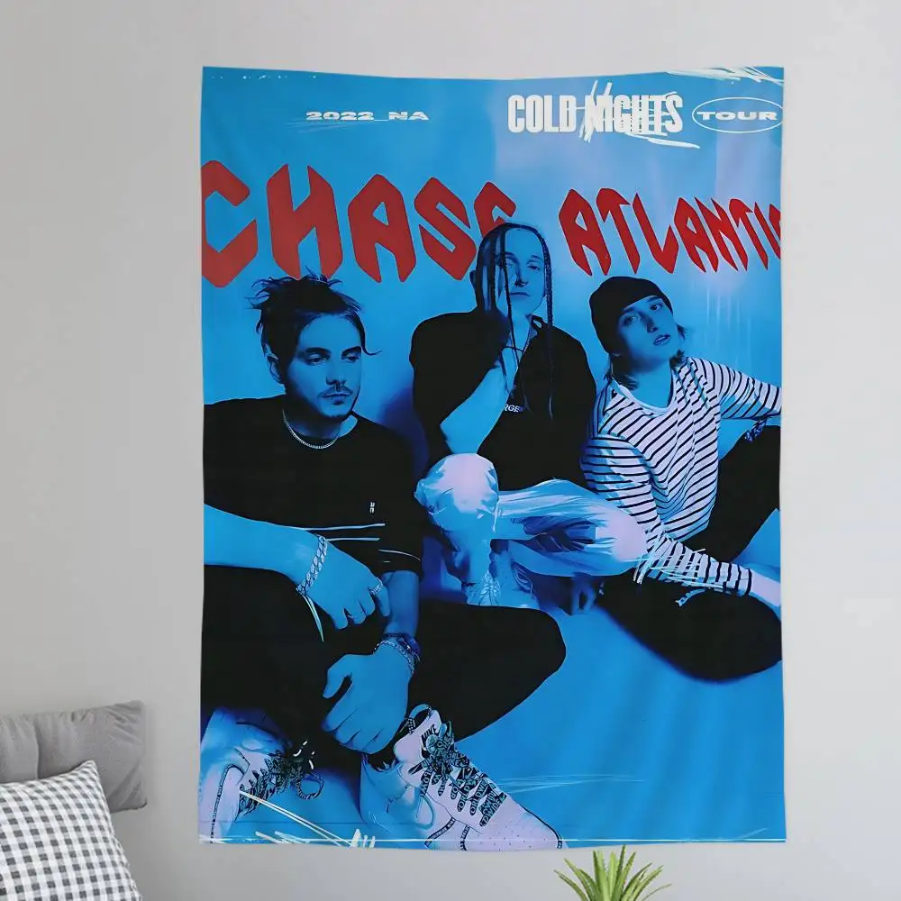 

Alternative Band Chase Atlantic Tapestry Art Printing Japanese Wall Tapestry Anime Wall Hanging Home Decor