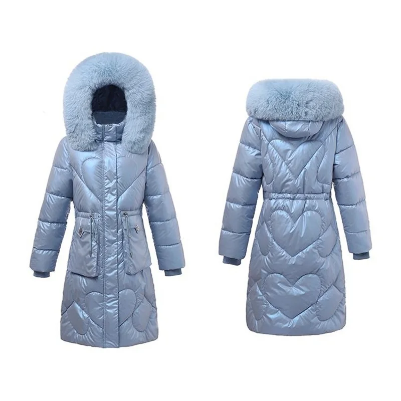 2023 neue Wintermantel Frau Jacken großes Fell warme lange Kapuze Parkas weibliche Mäntel Winter jacke Frauen Baumwolle Kleidung