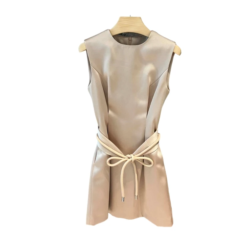 드레스 편안하고 세련된 올 매치 하이 스트리트 패셔너블 아름다운 25 고급스러운 빈티지 스타일 캐시미어 드레스 – 소프트 AF1815