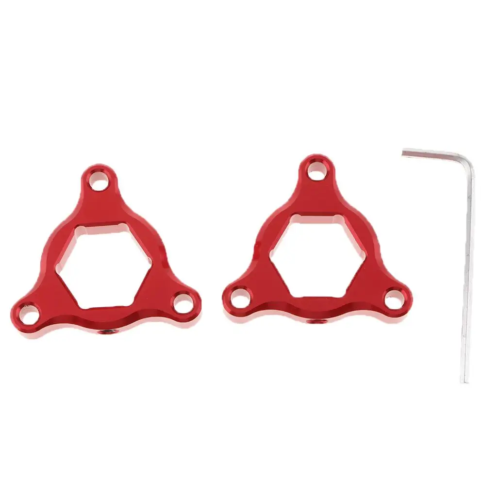 Régulateurs de précharge de fourche hexagonale avant en aluminium CNC (paire) pour Kawasaki GTR1400 Concours 14 2007-2010 - Pièces de suspension