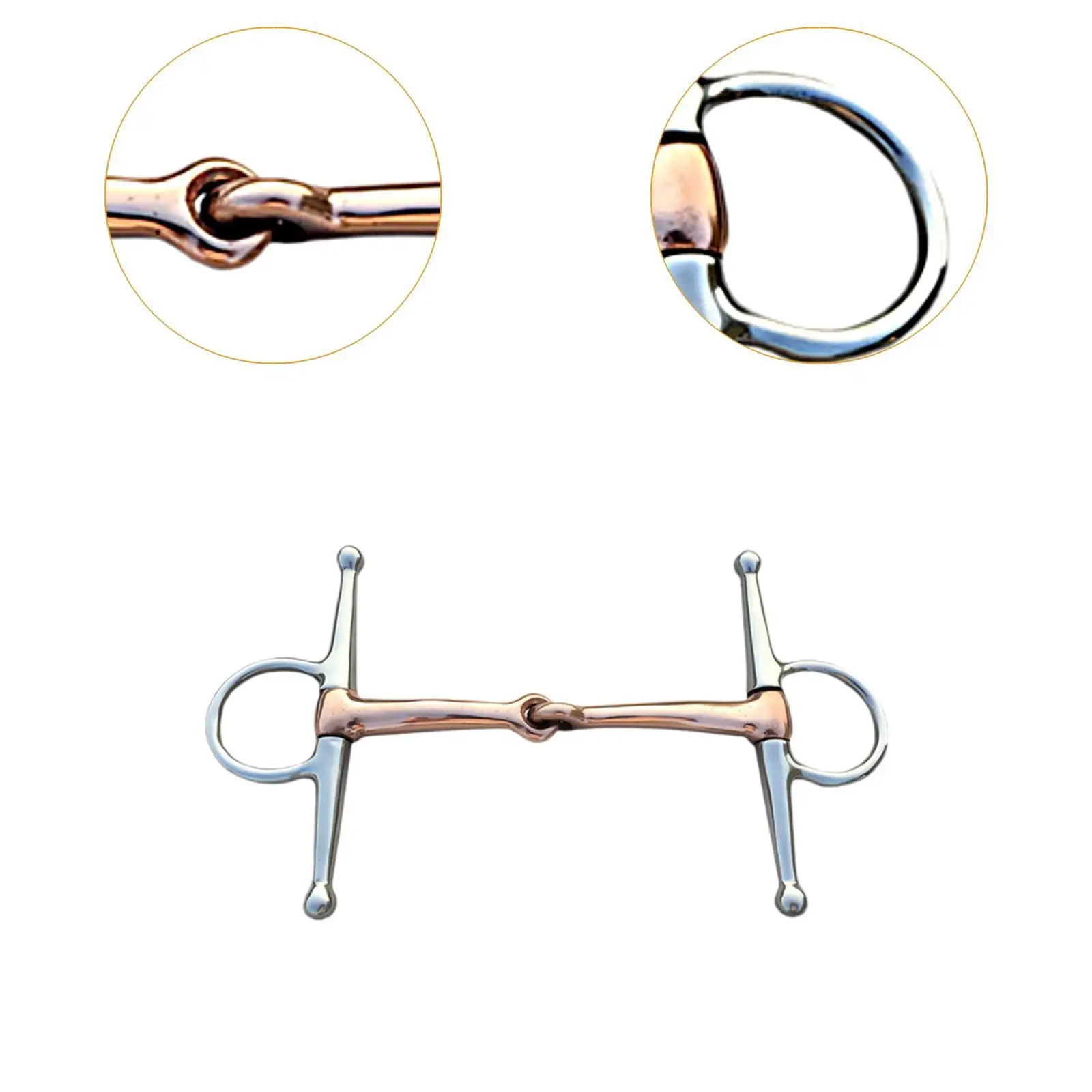 Snaffle de equitação de broca de cavalo para equipamento de treinamento de desempenho equestre