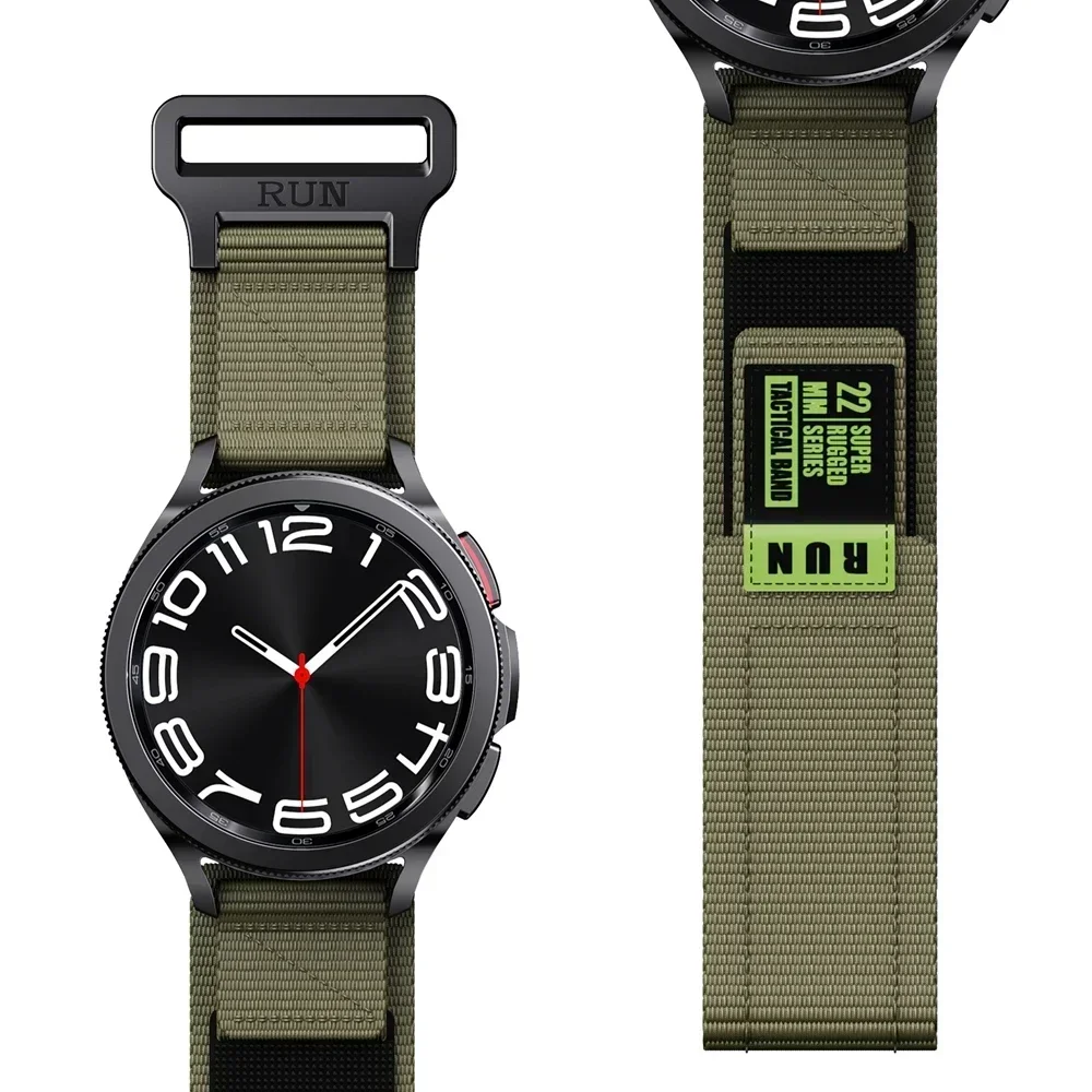 20 mm 22 mm Easy Fit Nylonarmband für Garmin Forerunner 165/255/265/965 Band für Active/Vivoactive 4 Armband Venu 3 Armband – Detail 4