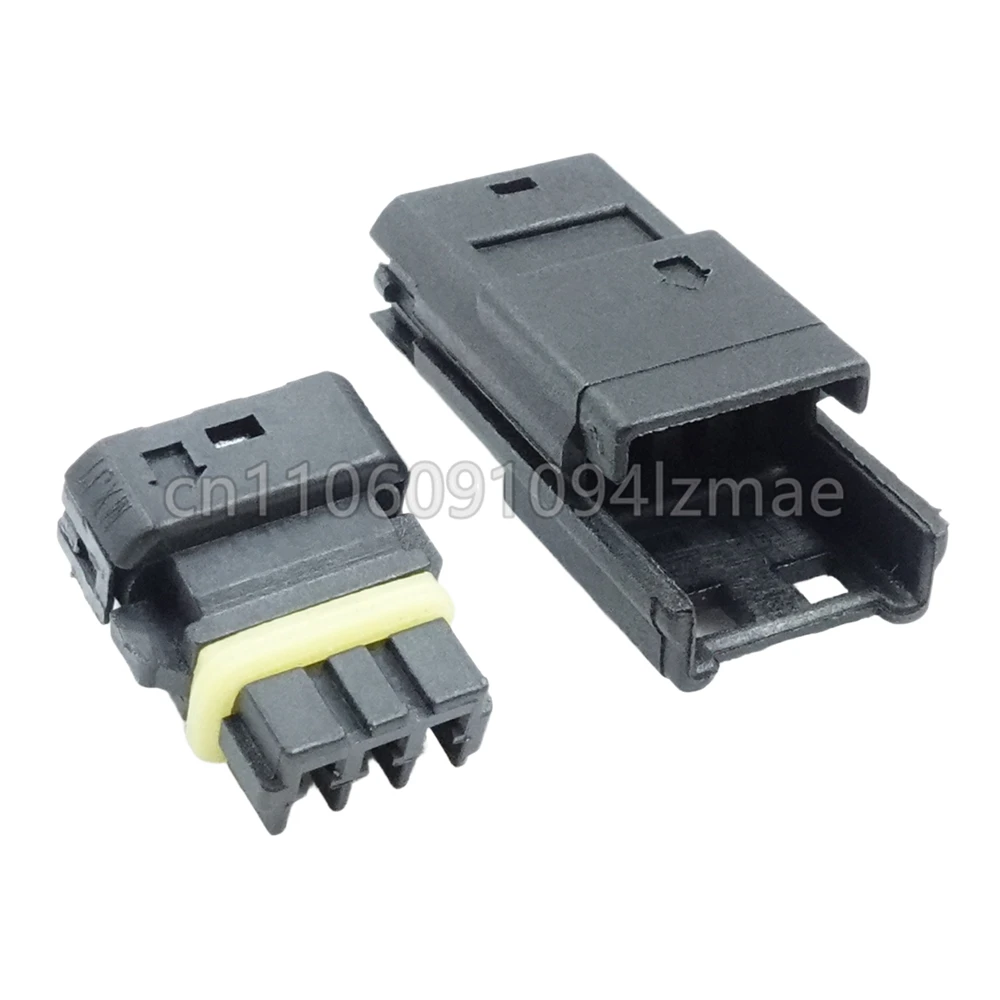 3 Pin 0.6 Series Miniature Auto Waterproof Cable Socket AC Assembly With Terminal 52116-0341 52117-0341 52116-0340 52117-0340
