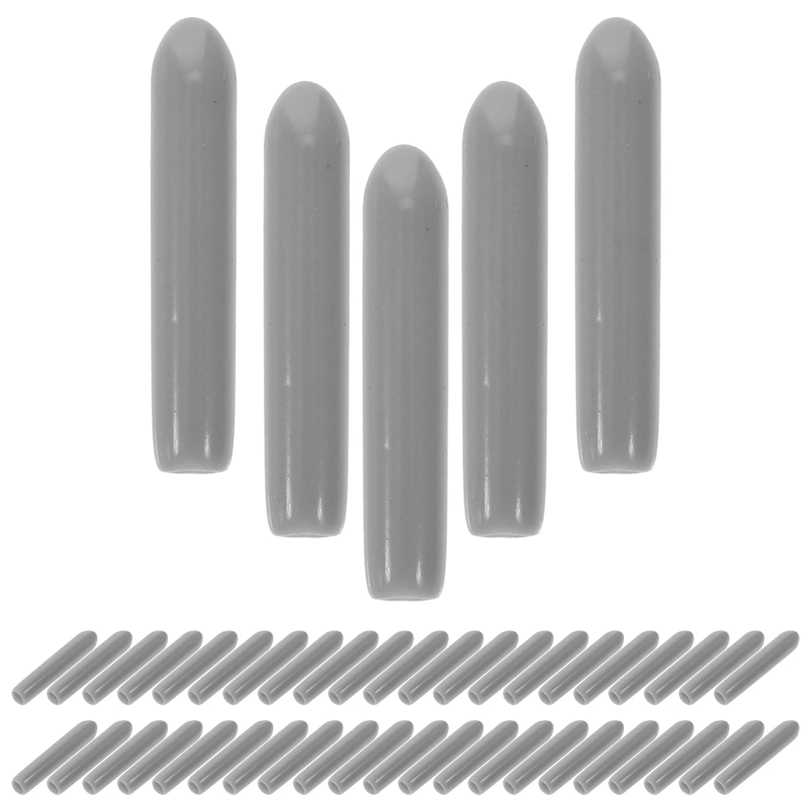

150 Pcs Dishwasher Protection Cap China Protector Wire Thread Cover Rack Tip Caps Round Head PVC End Shelf Organizer Covers