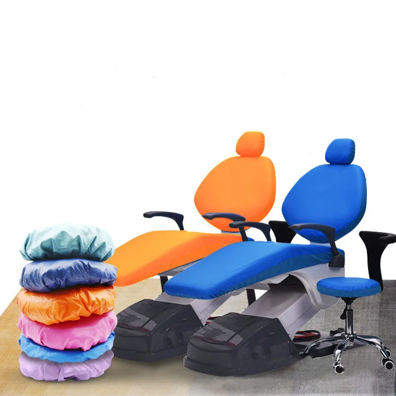 

4Pcs/Set Dental Chair Dust Seat Cover Dental Chair Cloth Cover Fabric Chair Seat Protective Case Dentist Equipment Supplies