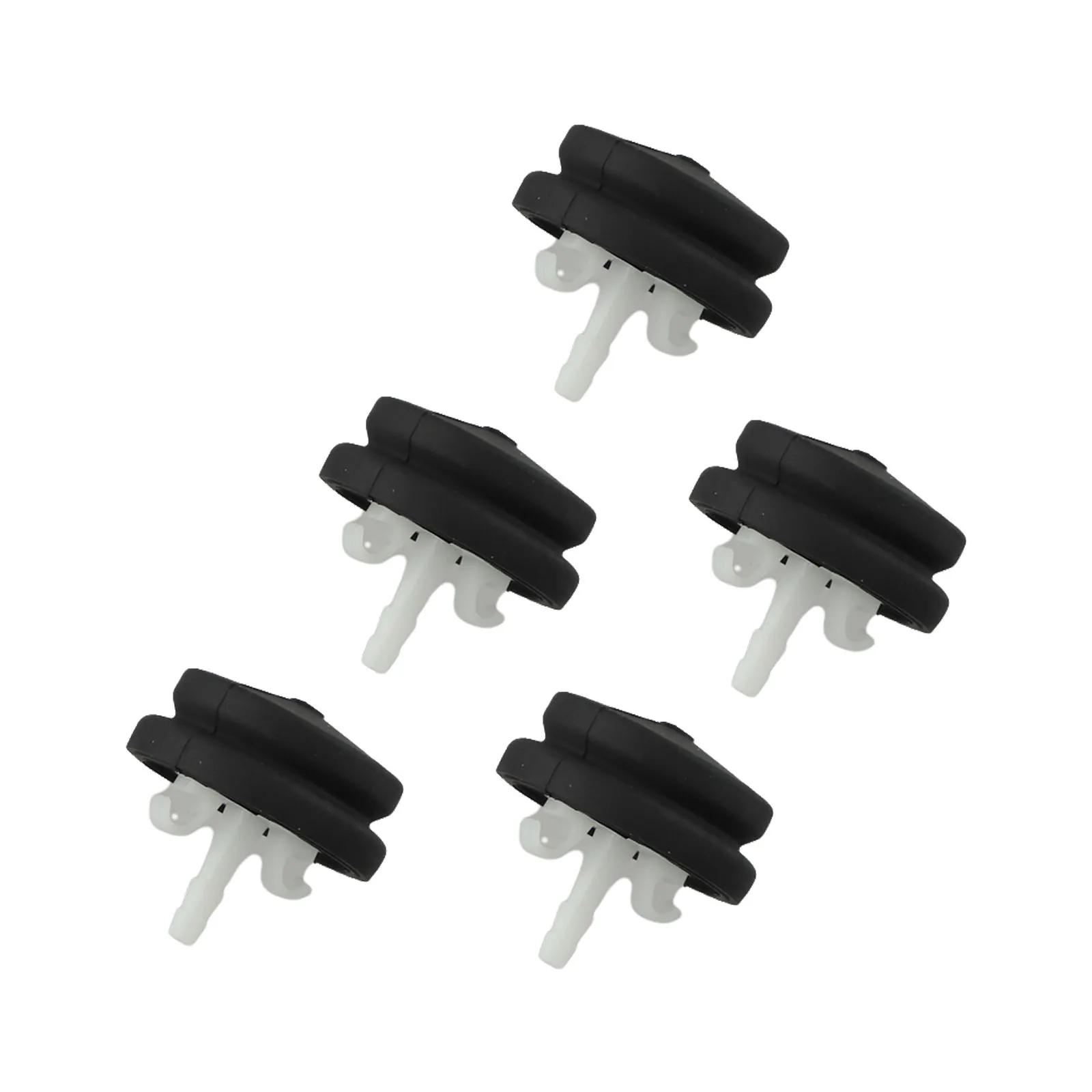 For Toro Snowblower 66-7460 For Primer Bulb Kit 5-Pack with Matching White Body Bases for Consistent Cold-Weather Operation