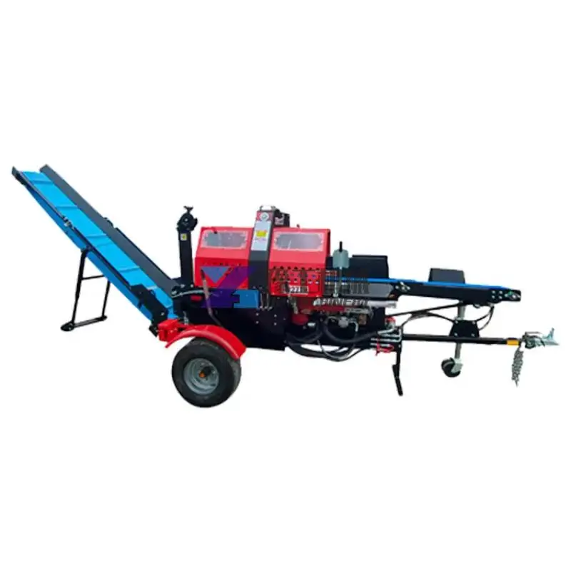 Finely Processed CE Approved Diesel Powered Pto Firewood Processor Sale Mechanical /Gasoline Production Log Splitter