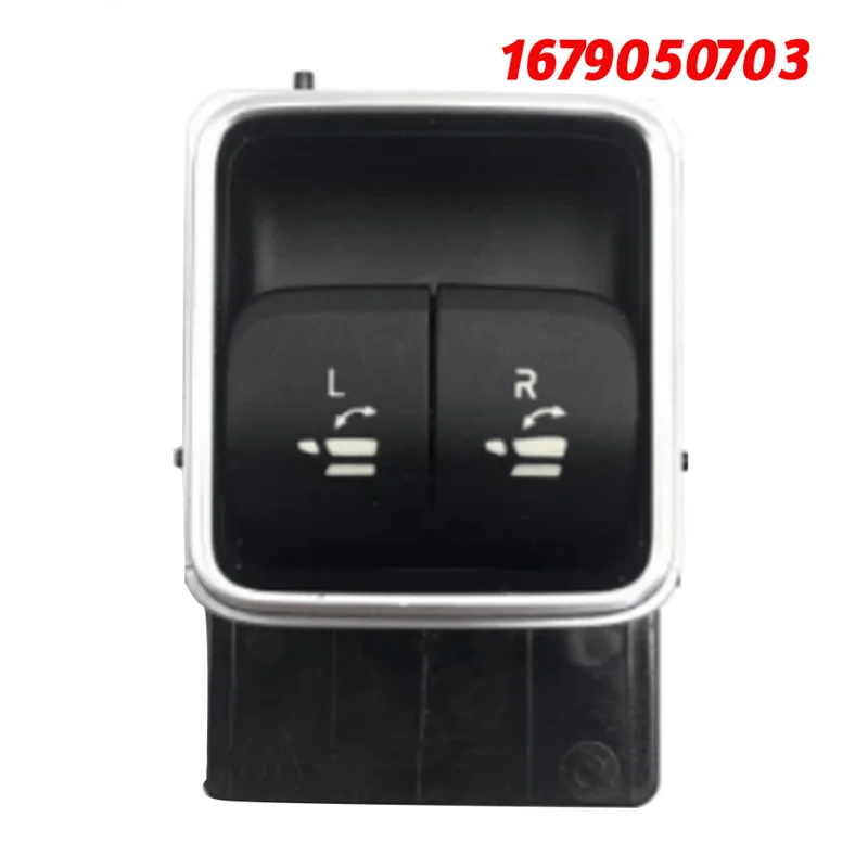 

1 PCS 1679050703 Trunk Car Second Row Seat Switch Button Seat Down Switch ABS For GLE GLS W167 2020-2024