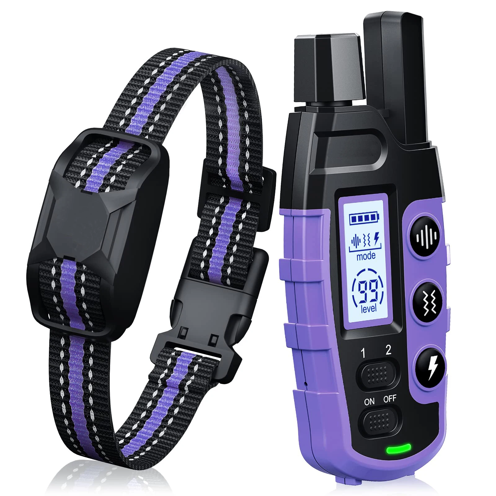 3300Ft Elektrische Hond Training Kraag Afstandsbediening Waterdicht Huisdier GedragVoor 5-120lbs Puppy Met Shock Trillingen Piep