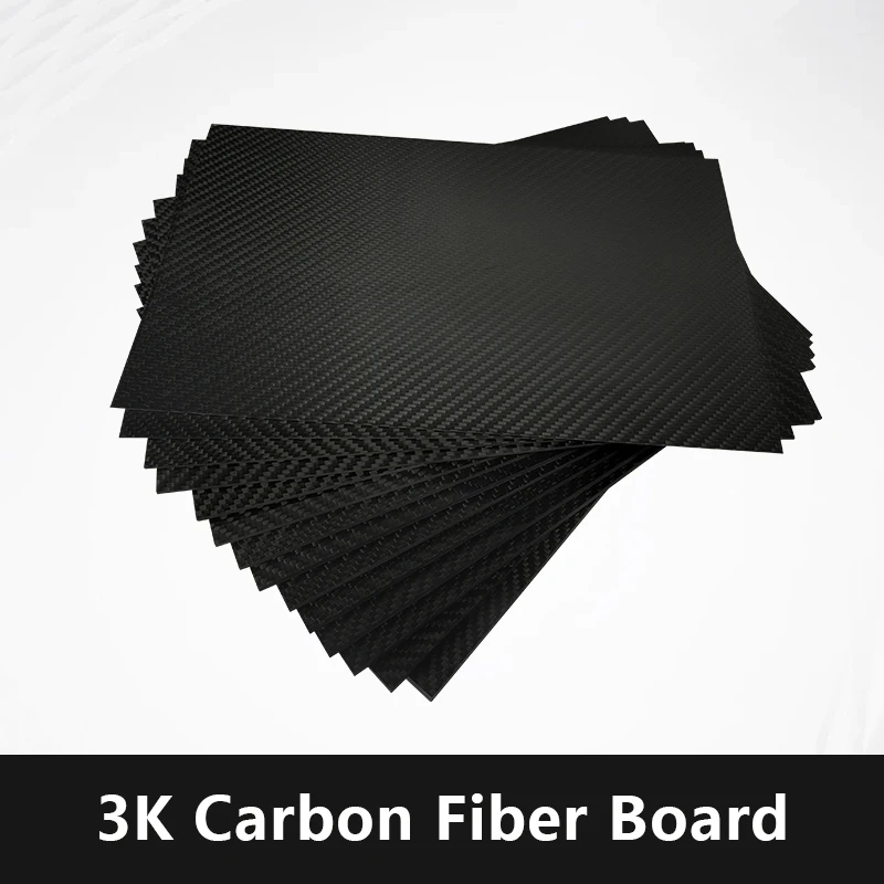 1 piece 220mmx240mm 3K high hardness carbon fiber plate 100% pure carbon panel 0.5-10mm thickness carbon fiber dedicated for air