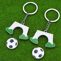 2024 Rotatable Soccer Keychain for Men Fashion Football Field Badminton and Table Tennis Souvenir Car Gift Party Keyring Gift