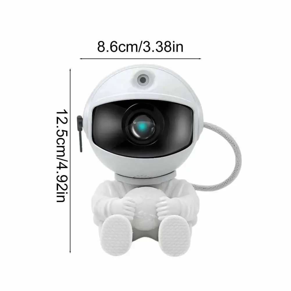 Star Projector Lamp with Starry Effects Remote Control 360-degree Rotating Starry Sky Lamp for Bedroom Kids Room Home Decor