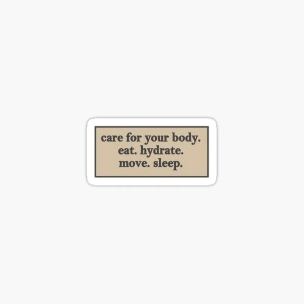 Mantra Sticker for Laptop Decor Bedroom Car Cute Cartoon Art Fashionable Public Suitcase