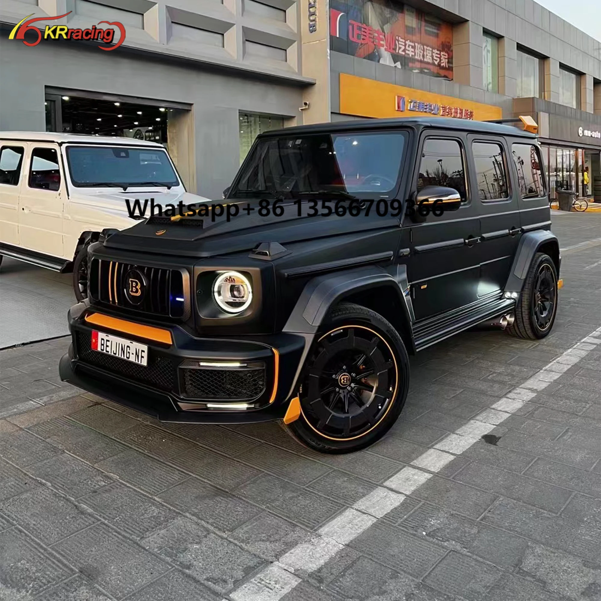 Facelift Kit Auto Parts W464 G63 Rocket B900 Carbon Fiber Body Kit Exterior Accessories for Mercedes Benz G Class AMG G63 W464