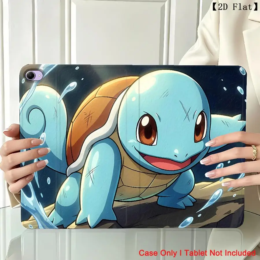 Cute Pkemons Bulbasaur Case for Xiaomi Pad 5 6 7 8 Pro Redmi Pad SE K Pad 8.8 9.7 12.4 Inch Pad 6s Pro 7 Ultra with Pencil Slot