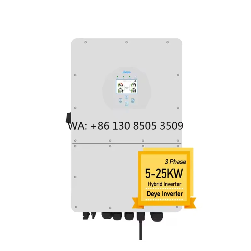

HV Lithium Battery deye Hybrid Inverter 20kw SUN 20K SG01HP3 EU 3phase 10KW Three Phase Solar Inverter