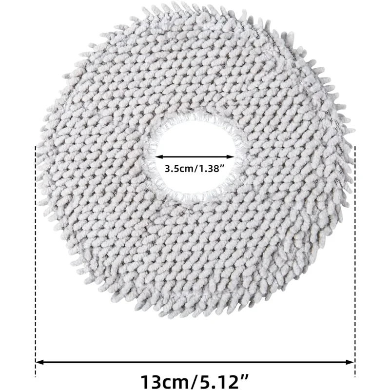 12 chusteczek do odkurzacza X10 + i Dreame L10S Ultra/L10 Ultra Robot odkurzacz z mikrofibry akcesoria do mopa