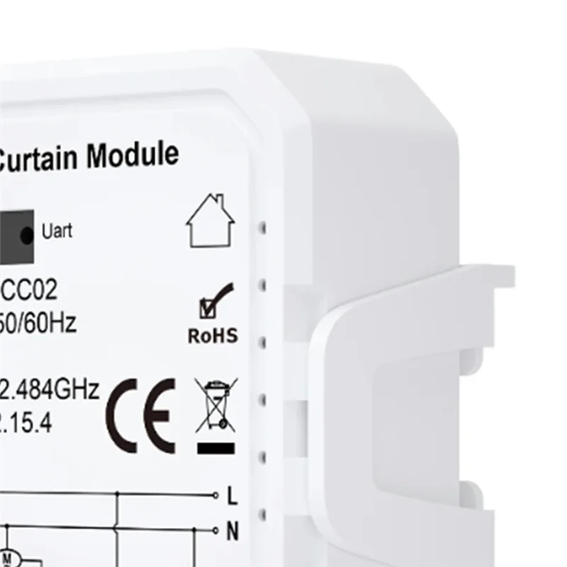B04B-Tuya Zigbee Modulo Tenda Apparecchio Intelligente Domestico Modulo Tenda Cellulare APP Controllo Remoto Per Alexa Casa