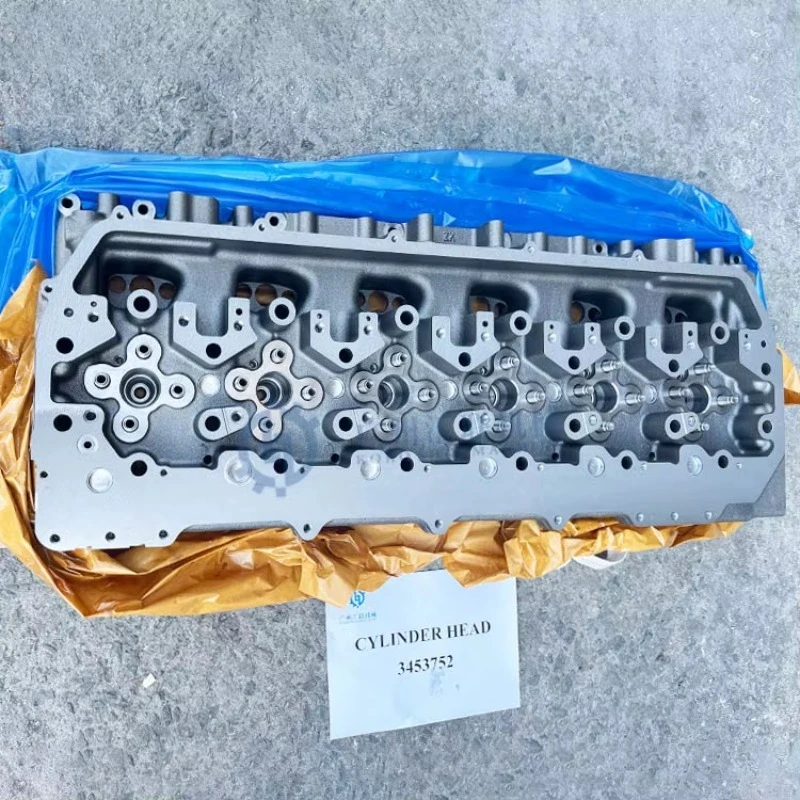 3453752 Cylinder Head Excavator Parts Aluminum Engine Cylinder Head Assembly For Machinery