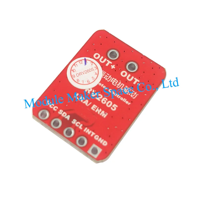 DRV2605 Linear Vibration Motor Driver Module for ERM/LRA Haptic Feedback, 2-5V I2C Control