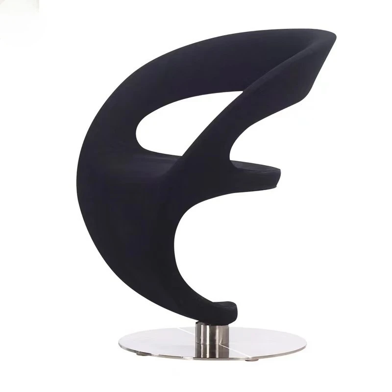 

Nordic creative designer chair stylish simple office negotiation chair modern cafe leisure chair model room fixed