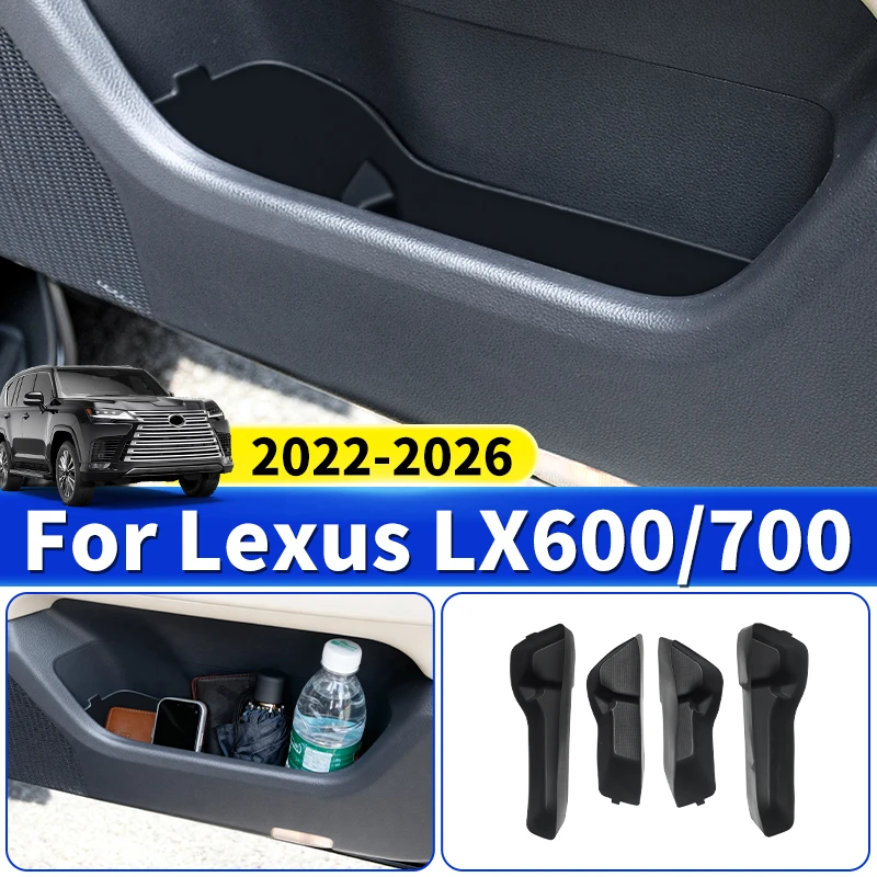 

Для Toyota Lexus LX600 LX700 600 700 2022-2026 гг., силиконовая накладка для боковых дверей автомобиля, нескользящая пылезащитная подкладка, аксессуары для интерьера