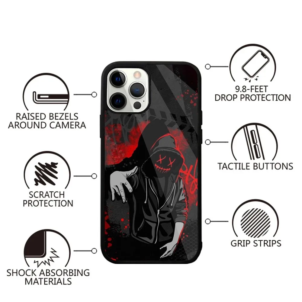 Devil B-Bad Boy Anime  Phone Case Strong Magnetic For IPhone 15,14,13,Pro,Max,Plus,11,12,Mini For Magsafe Wireless Charging