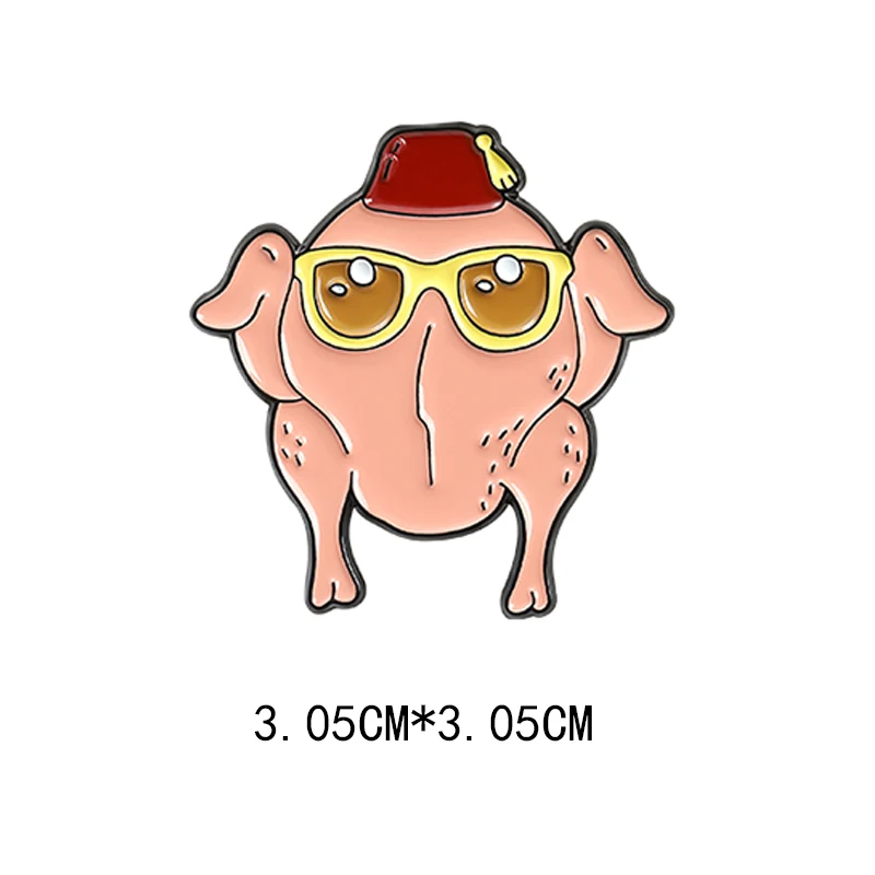 Cartoon Collecting Funny TV Show Enamel Pins Cute Brooch for Friends Bag Lapel Pin Badges Jewelry Accessories Gift For Friends