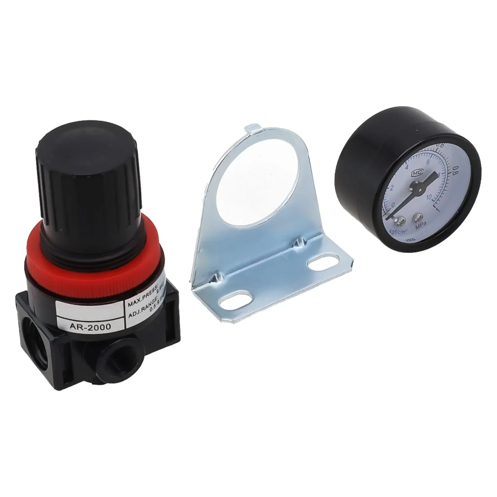 With Pressure Gauge Pressure Regulator Air Compressor 1/8\
