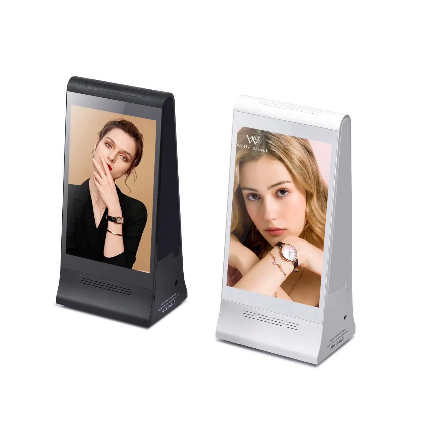 New device Fyd-868 PLUS X Portable Charger Dual 8 Inch Lcd Screen Android Wifi video picture display phone usb charging station