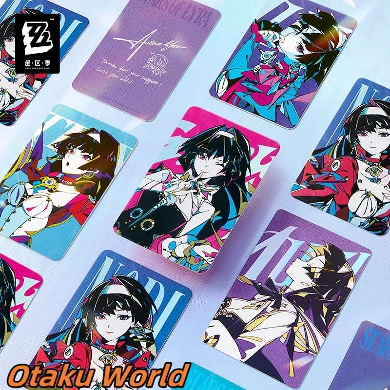 ในสต็อก Astra Yao Badge อะคริลิคเครื่องประดับการ์ด Original Merch Mihoyo ZZZ เกม Zenless Zone Zero บทบาทเล่นเครื่องแต่งกายฮาโลวีนของขวัญ