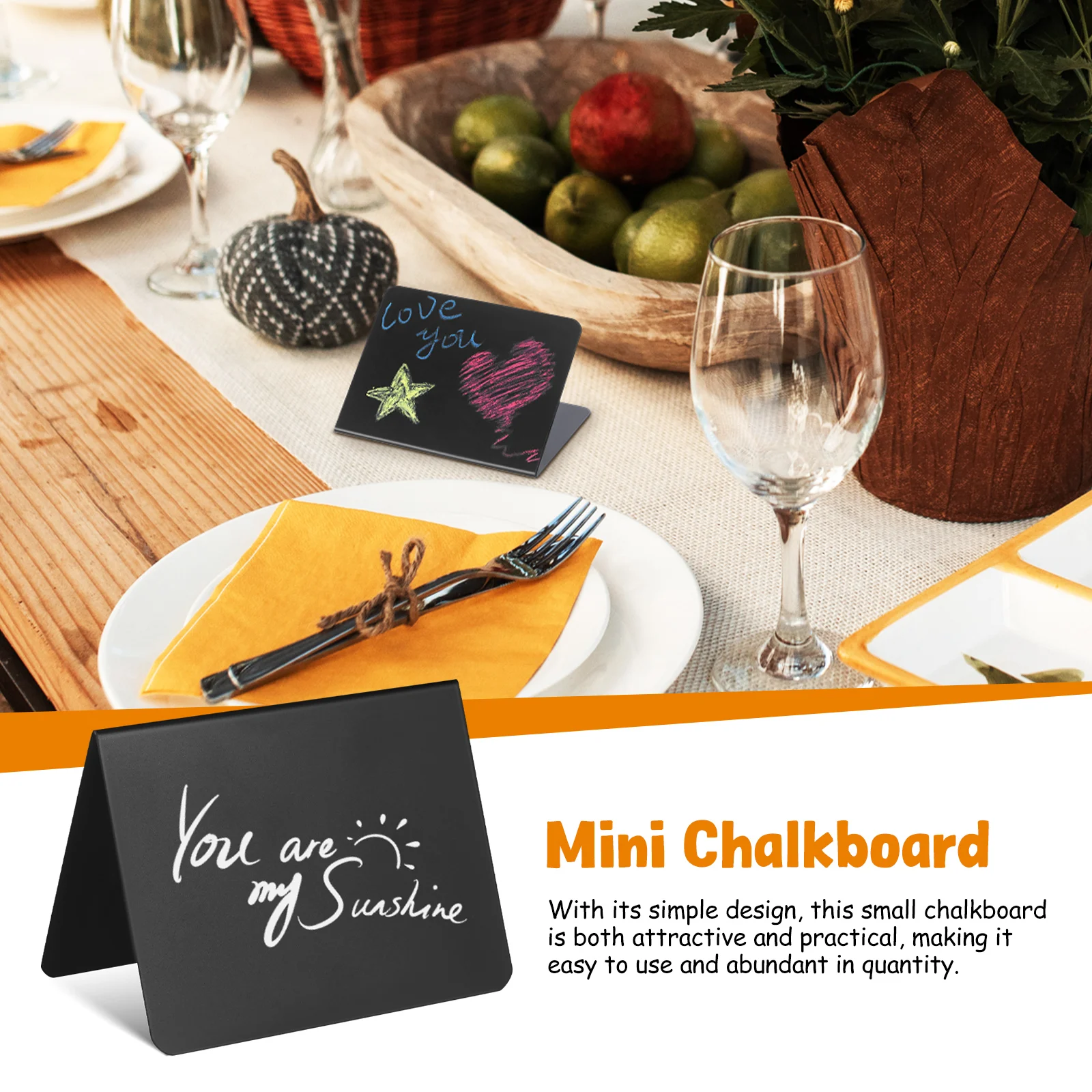 

40 Pcs Mini Chalkboard Signs For Food Small Blackboard Food Sign Stand For Kitchen Restaurant Decorations Food Display Signs
