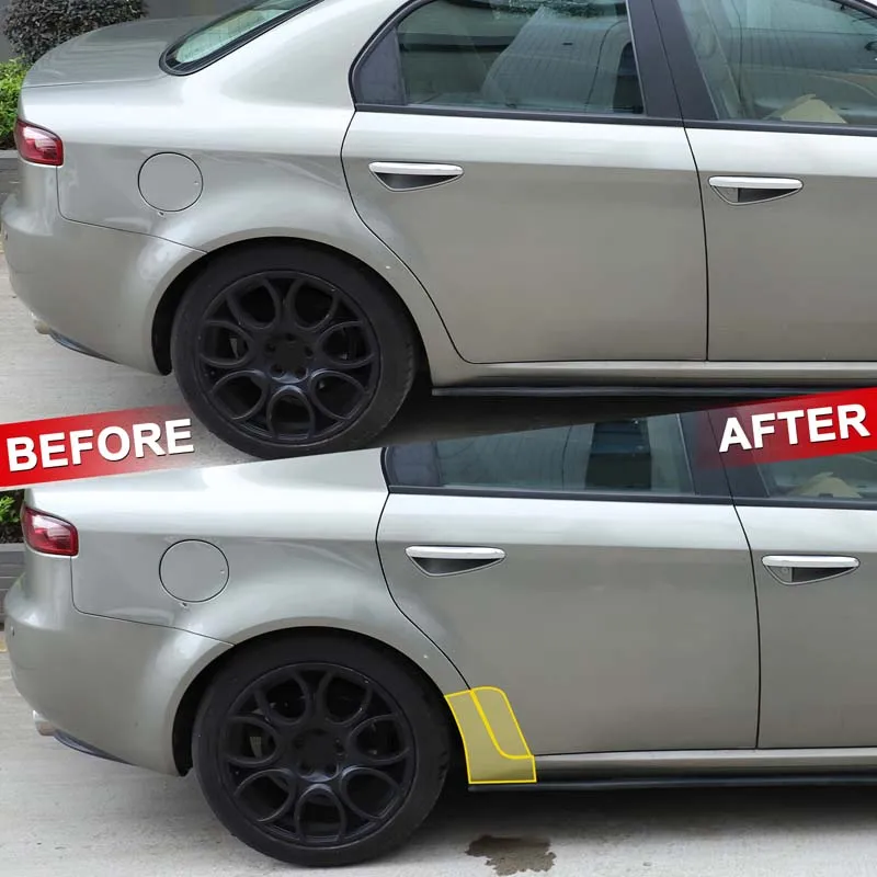 TPU Transparent For Alfa Romeo 159 2004-2011 Car Front Rear Door Rocker Panel Decorative Sticker Car Protection Accessories