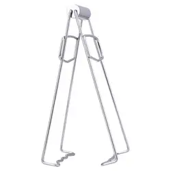 Foldable Hot Bowl Clip Pot Bowl Clip Stainless Steel Anti-scalding Clip Hand Steamer Pliers Tool Kitchen Tool