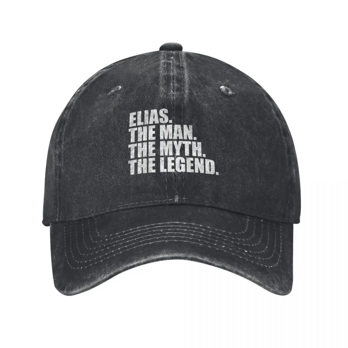 

Elias Name Elias The Man The Myth The legend Baseball Cap Sports Cap western Hat For Man Women's