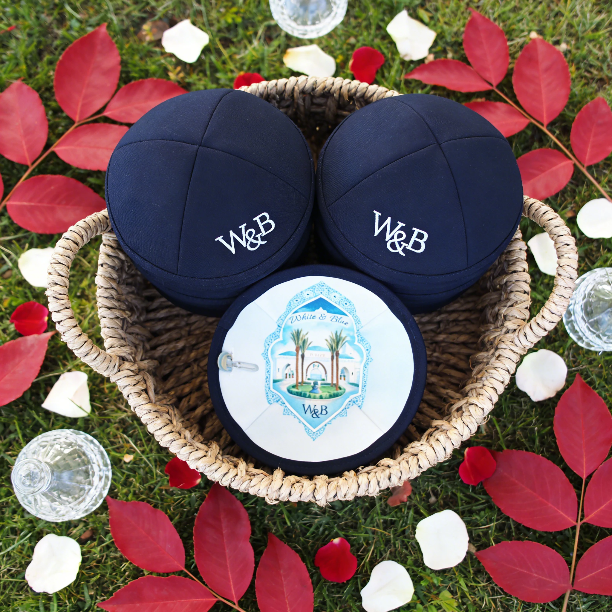 

Yarmulkes religuious | personalized kippah | bar mitsvah kippot