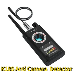 K18S Reverse Camera Detector GSM Audio Error Finder GPS Signal Scanner RF Tracker Multi-function Wireless Anti Detector Camera