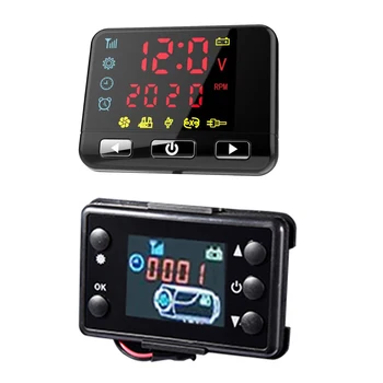 HOT 12/24V podgrzewacz samochodowy przełącznik LCD kontroler ForEberspacher dla Webasto/podgrzewacz wysokoprężny Auto zespoły Dropshipping