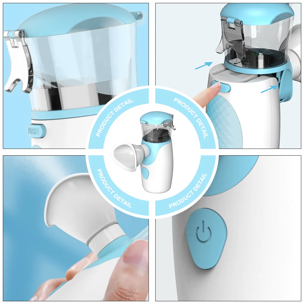 1Set Eye Care Device Nano Mister Steamer for Eye Moisturizing Lightweight Sprayer for Fatigue Relief Suitable Home Office