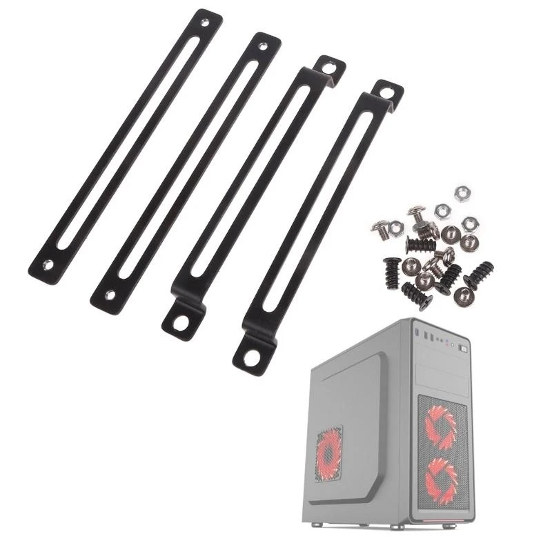 12cm 14cm Water Cooling Pump Radiator Support Holder Water Drainage Reservoir Bracket Fan Holder Mount Stand